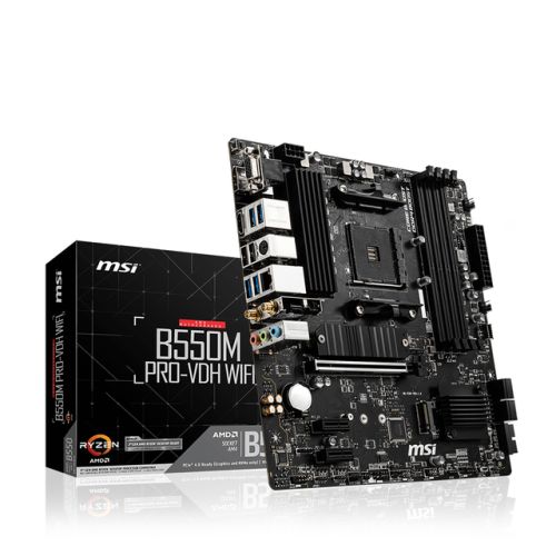 MSI B550M-PRO-VDH (AM4) MOTHER