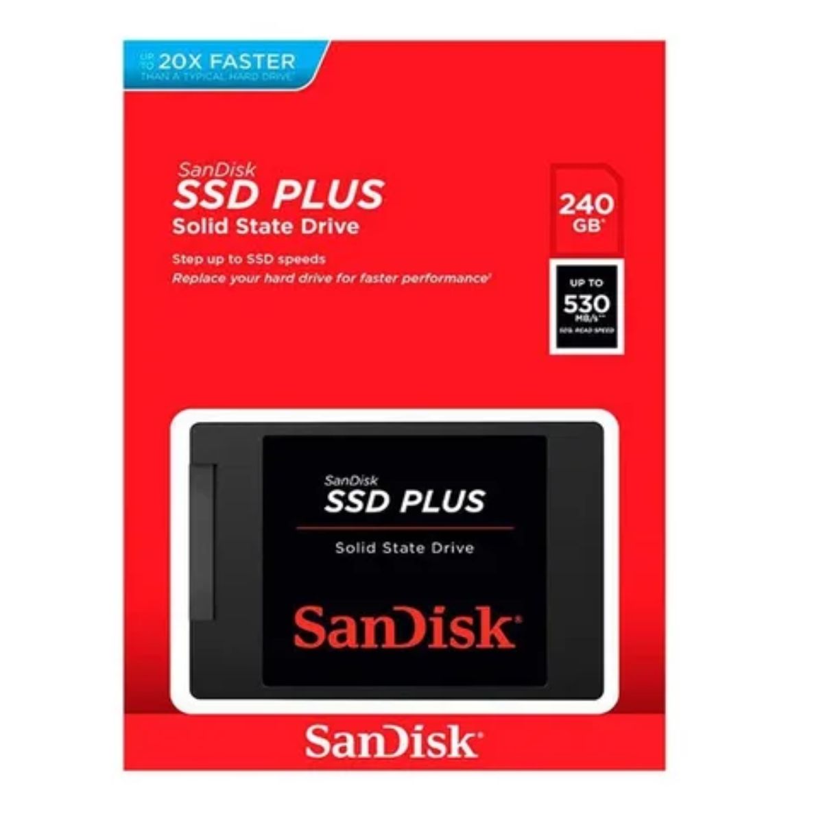DISCO RIGIDO SSD 240GB SANDISK PLUS SDSSDA-240G-G26