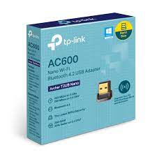 PLACA WIFI USB TP-LINK ARCHER T2UB NANO AC 600 | DUAL BAND 2.4GHZ Y 5GHZ | BLUETOOTH 4.2