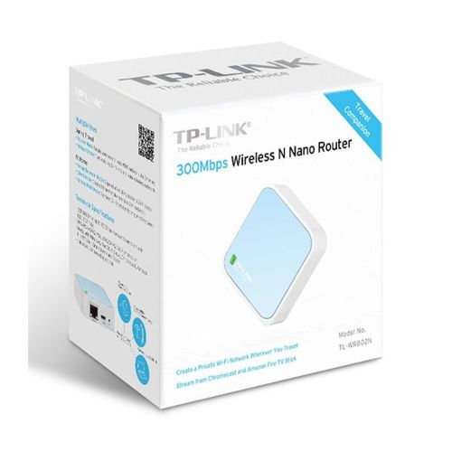 ROUTER TP-LINK NANO WR802N | 2.4GHZ 300MBPS | WIFI