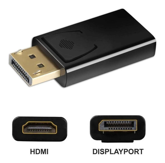 ADAPTADOR DISPLAYPORT MACHO A HDMI HEMBRA 06-009