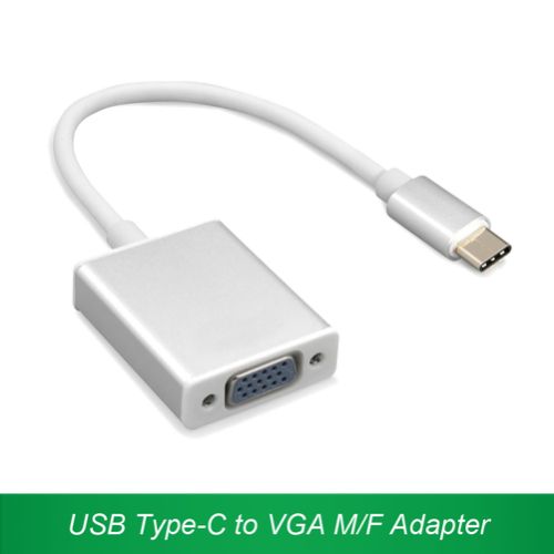 ADAPTADOR VGA HEMBRA  A USB TIPO C