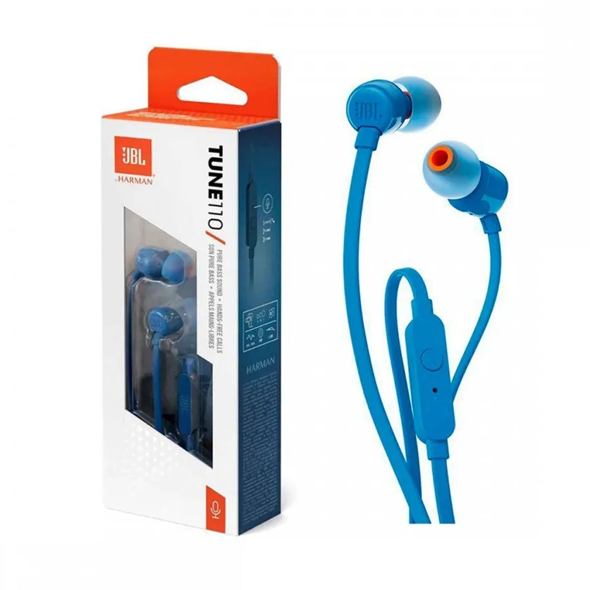  JBL TUNE 110 AZUL JBLT110BLUAM	