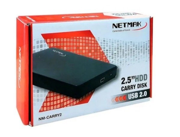 COFRE USB 2.5 NETMAK 2.0 CARRY