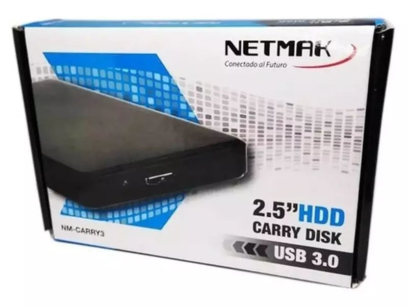 COFRE USB 2.5 NETMAK 3.0 CARRY