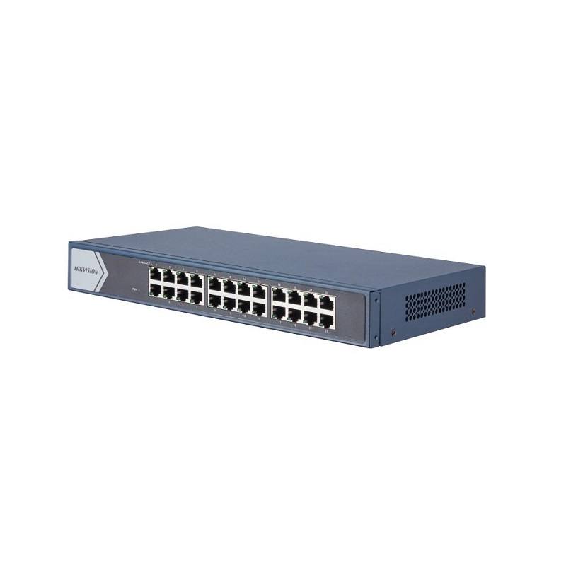 SWITCH HIKVISION DS-3E0524-E(B) | 24 PUERTOS GIGABIT ADMINISTRABLE	