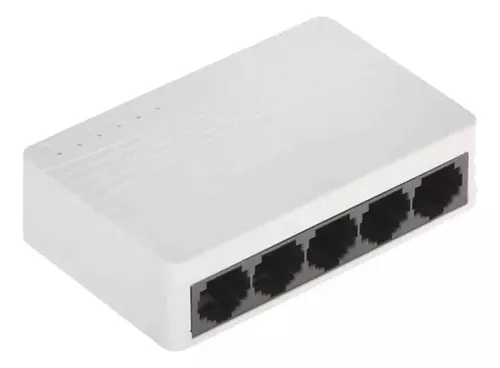 SWITCH HIKVISION DS-3E0105D-O | 5 PUERTOS | 10/100	