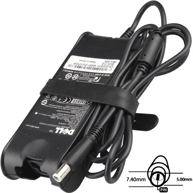 CARGADOR PARA PORTATIL HP 18.5V 3.5A AMARILLO 4.8X1.7MM