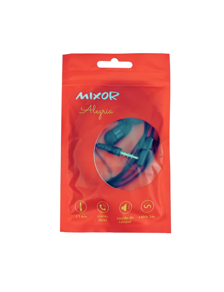  MANOS LIBRE MIXOR ALEGRIA NEGRO MOD28