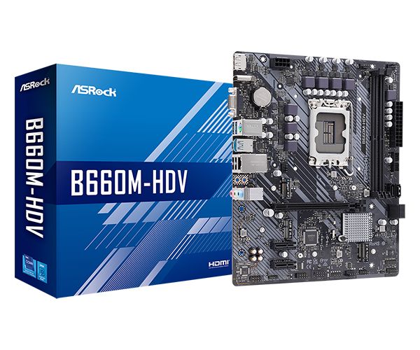 ASROCK B660M-HDV (LGA1700) DDR4 5066+(OC)	