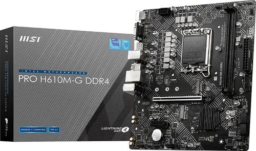 MSI PRO H610M-G DDR4 (LGA1700)