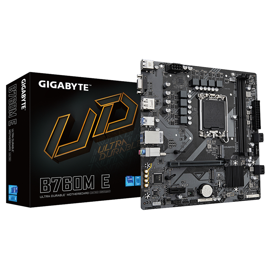 GIGABYTE B760M E DDR5 (LGA1700) MOTHER