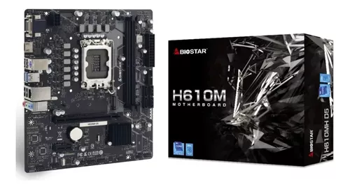 BIOSTAR H610MH D5 DDR5 (LGA 1700)) MOTHER 