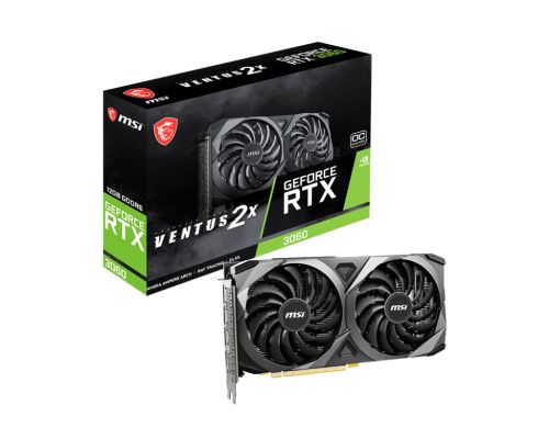  GEFORCE MSI RTX 3060 12GB DDR6 VENTUS 2X OC EDITION 912-V397-050 GFORCE