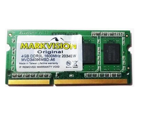 SODIMM DDR3L 4GB 1600 MARKVISION