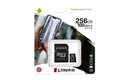 MICRO SD 256GB KINGSTON CANVAS C10
