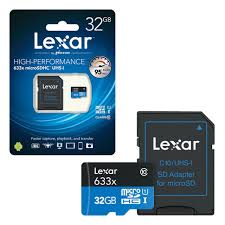 MICRO SD 32GB LEXAR C10