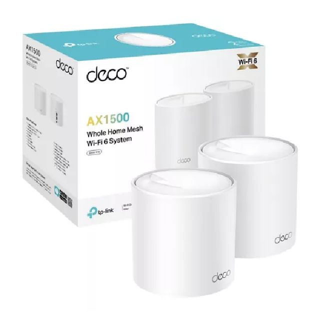 ROUTER MESH TP-LINK DECO X10 AX1500 (PACK X2)	