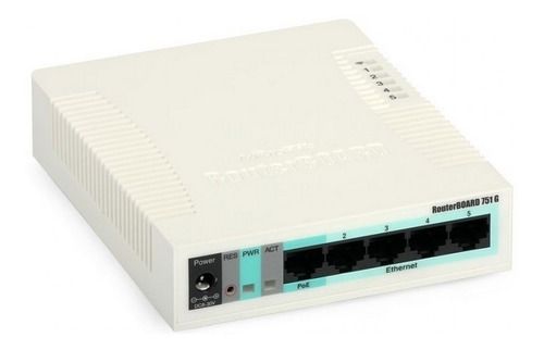 ROUTER WIFI MIKROTIK RB951UI-2HND CON FUENTE