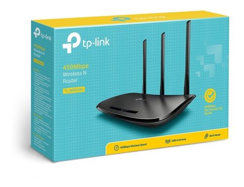 ROUTER WIFI TP-LINK WR940N | 2.4GHz 450Mbps | WPS | WIFI