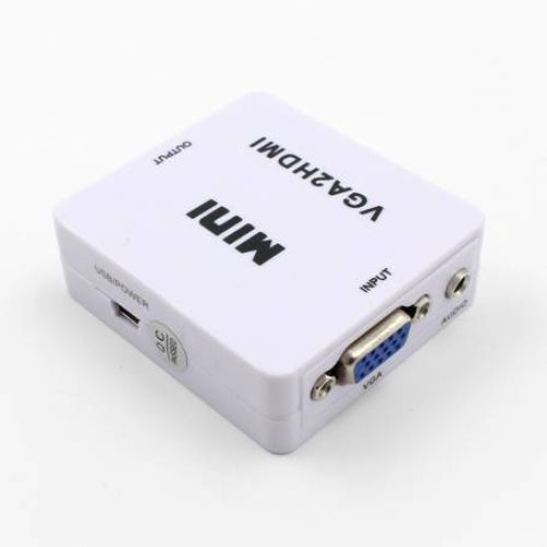 CONVERSOR VGA A HDMI CON AUDIO sin cables 09-031B