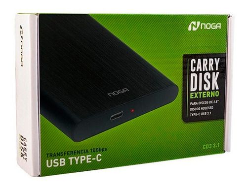 COFRE NOGA 2.5 USB 3.1 CD3 CARRY