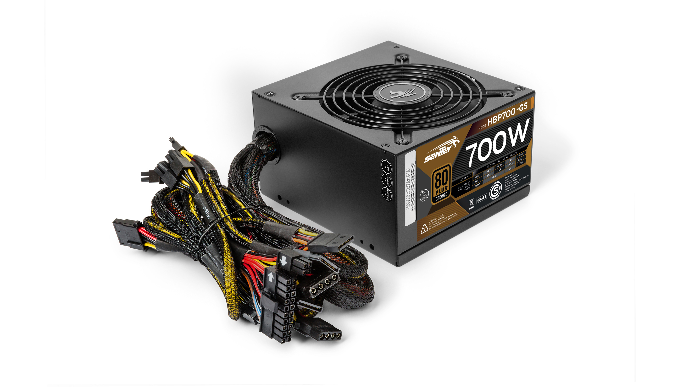 FUENTE OUTLET SENTEY 700W HBP-700GS 80 PLUS BRONZE (SIN CAJA)