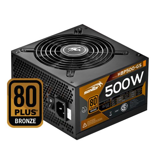 FUENTE OUTLET SENTEY 500W HBP500-GS 80 PLUS BRONZE (SIN CAJA)