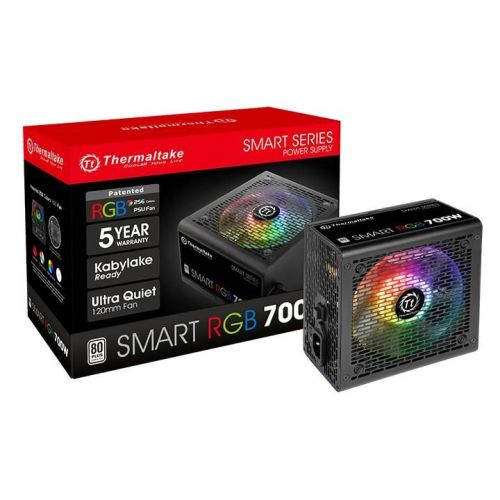 FUENTE THERMALTAKE SMART RGB 700W 80 PLUS WHITE