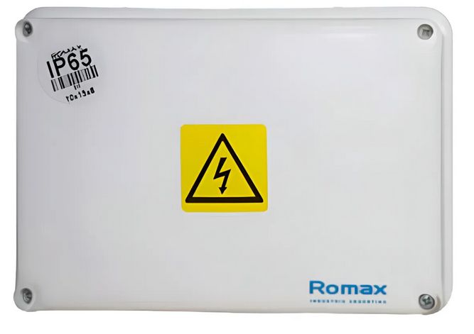 CAJA ESTANCA ROMAX 100X150X60 MODELO 511 BLANCO
