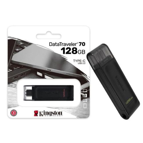 PEN DRIVE 128GB KINGSTON USB-C 3.2 DT70