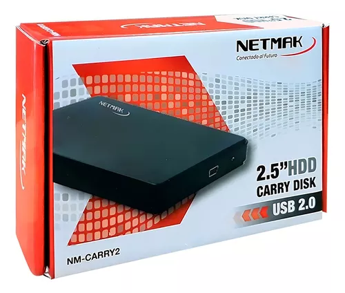 COFRE NETMAK 2.5 USB 2.0 NM-CASE-2 CARRY