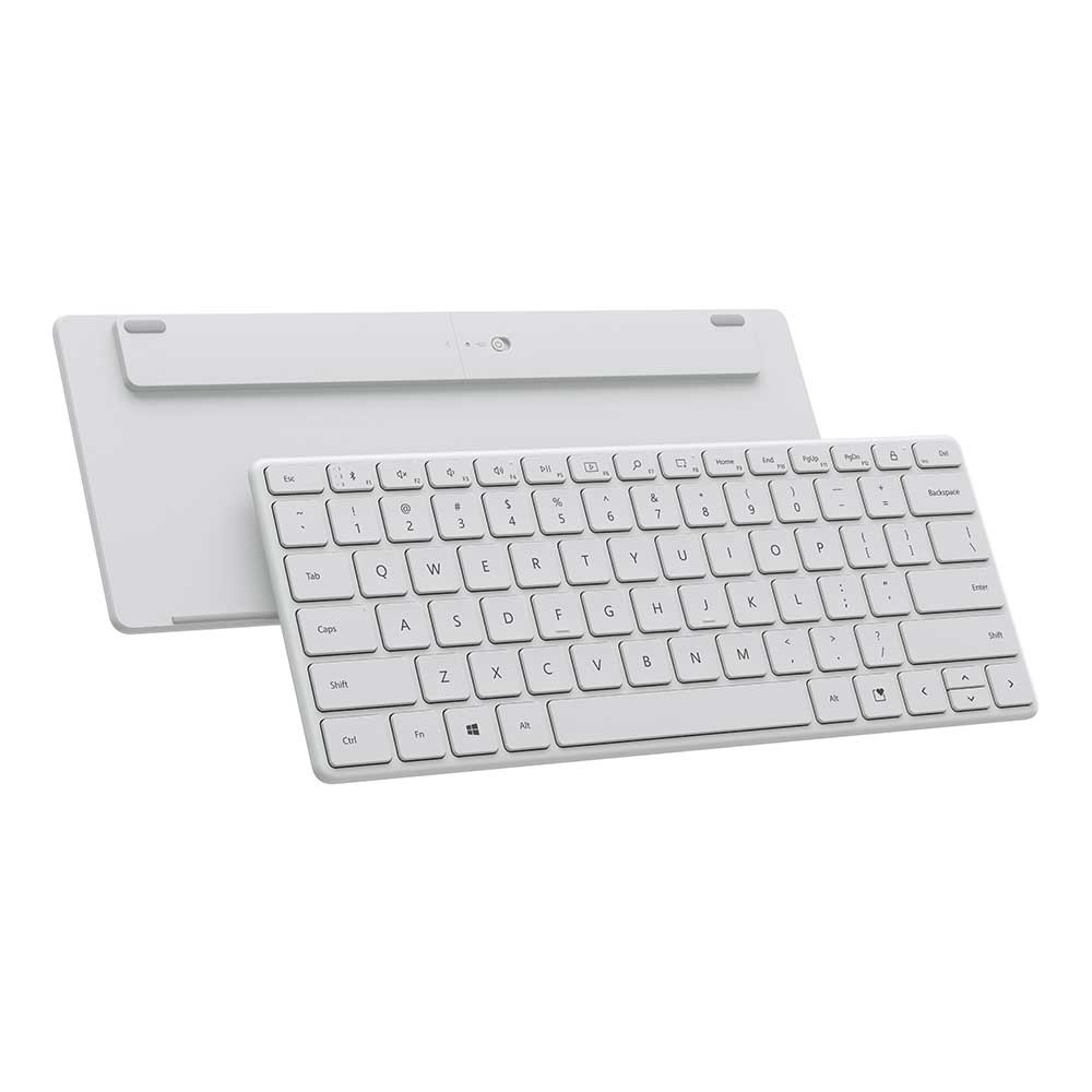 TECLADO MICROSOFT BLUETOOTH COMPACT BLANCO 21Y-00062 MODELO 