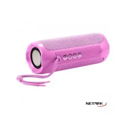 PARLANTE NETMAK NM-FLOW BLUETOOTH 10W ROSA