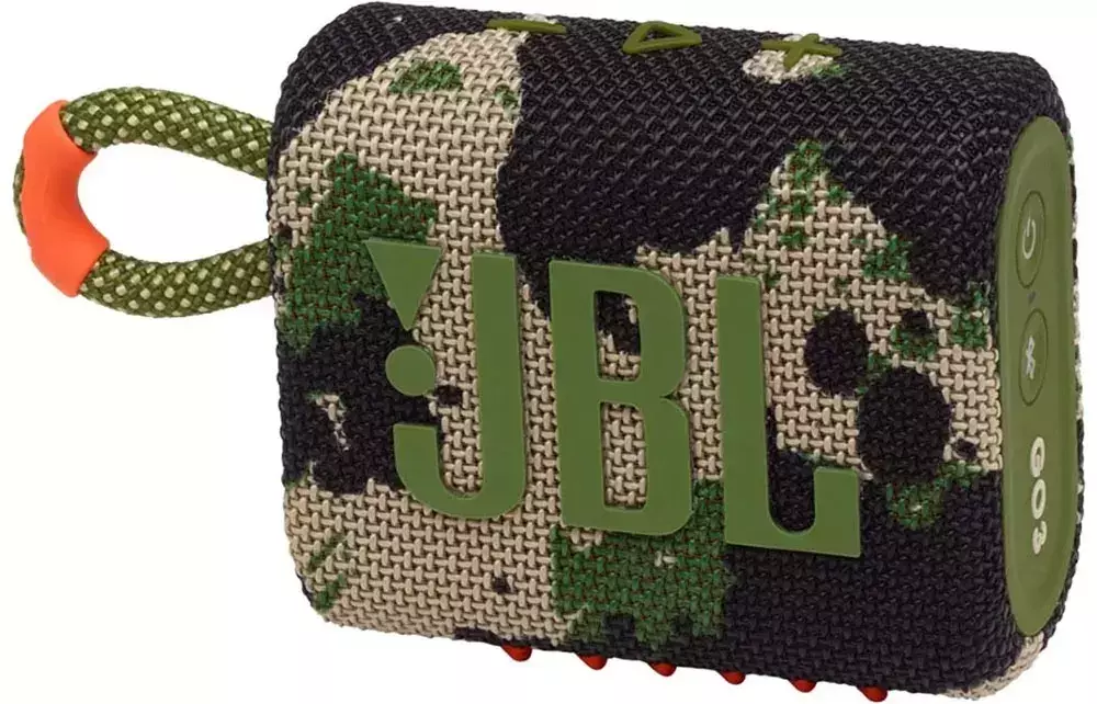 PARLANTE PORTATIL BLUETOOTH JBL GO 3 CAMUFLADO SQUAD