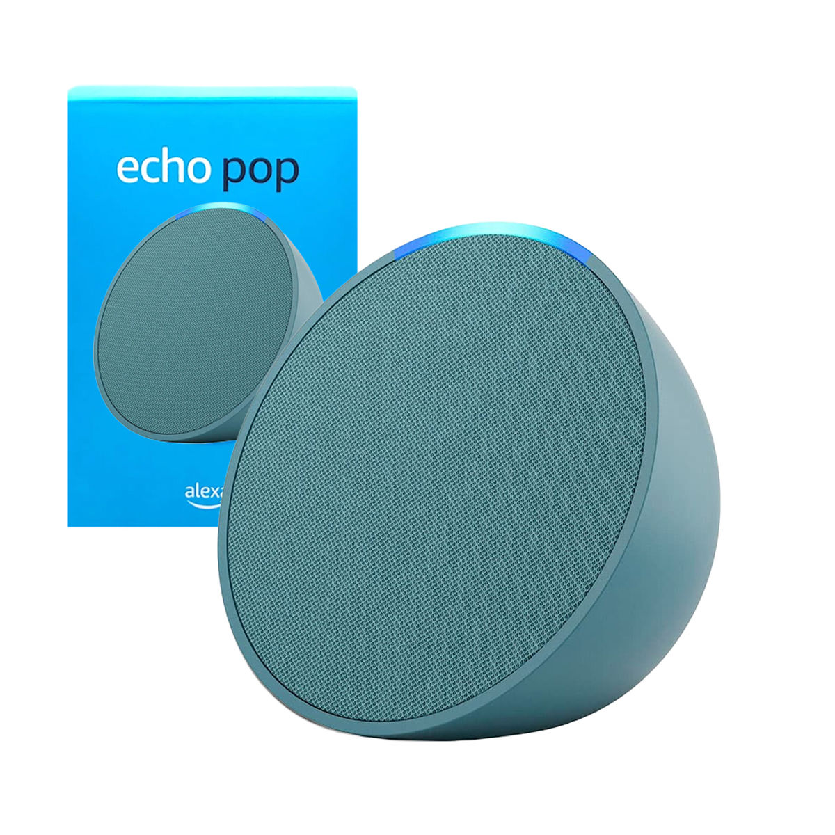 PARLANTE AMAZON ECHO POP AZUL