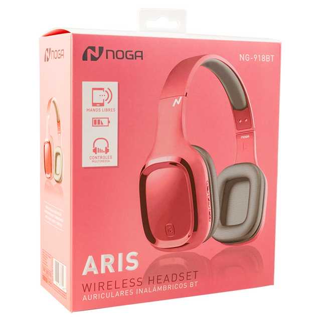  NOGA VINCHA NG-918 ROSA BLUETOOTH