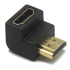 ADAPTADOR HDMI A HDMI 90 GRADOS