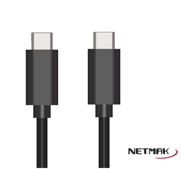 CABLE TIPO C A TIPO C 1MTS NETMAK NM-C57