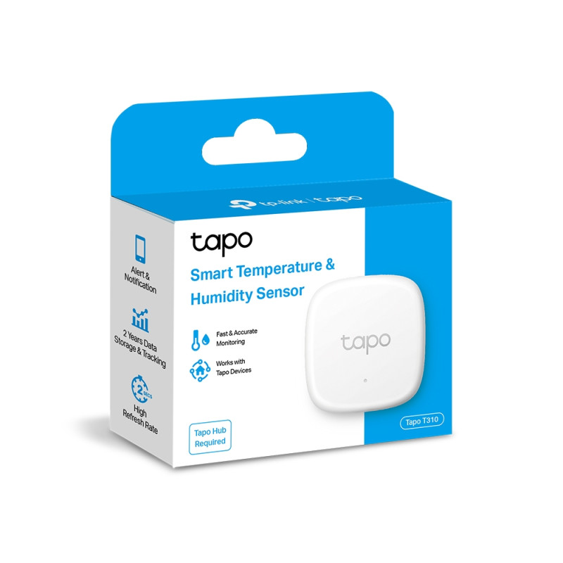 SENSOR DE TEMPERATURA Y HUMO TP-LINK TAPO T310	