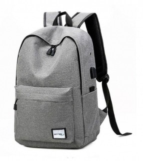 MOCHILA PARA NOTEBOOK 15.6 NETMAK NM-MCH12-S URBANA COLOR GRIS	