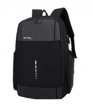 MOCHILA PARA NOTEBOOK 15.6 NETMAK NM-MCH14 REFORZADA IMPERMEABLE COLOR NEGRO	