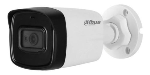  DAHUA DH-HAC-HFW1800TLP-A-0280B - 8MPX - BULLET - 2.8MM - MICROFONO - 80MTRS IR - 4K - METALICA Y PLASTICA - EXTERIOR