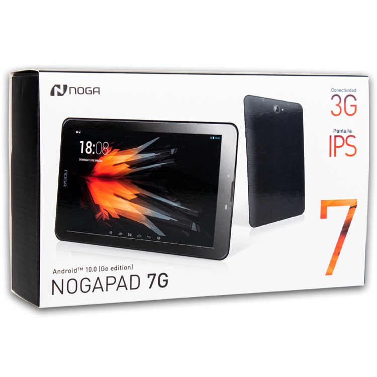 TABLET NOGAPAD 7G 7 IPS 2GB | 32GB ANDROID 13 GO EDITION CONECTIVIDAD 3G	