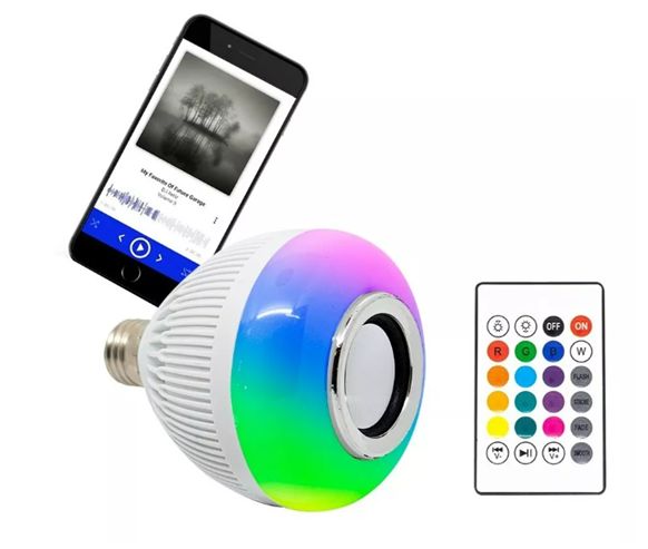 LAMPARA RGB CON PARLANTE BLUETOOTH SV-1011	