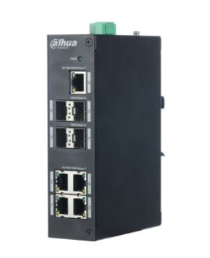 SWITCH DAHUA DH-PFS3409-4GT-V2 | 9 PUERTOS | INDUSTRIAL | RIEL DIN