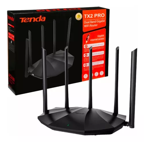 ROUTER WIFI TENDA TX2 PRO AX1500 DUAL BAND GIGABIT