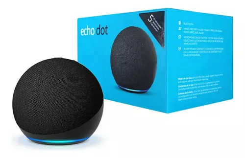 ALEXA ECHO DOT AMAZON 5 NEGRO C2N6L4	
