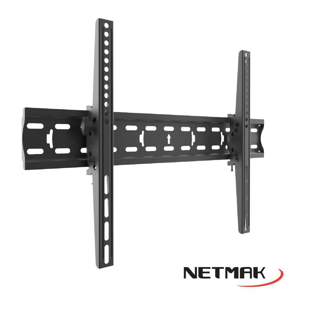 SOPORTE TV/MONITOR 37 A 75 NM-ST12 CON INCLINACION | HASTA 50KG | DISTANCIA A LA PARED 5.5CM