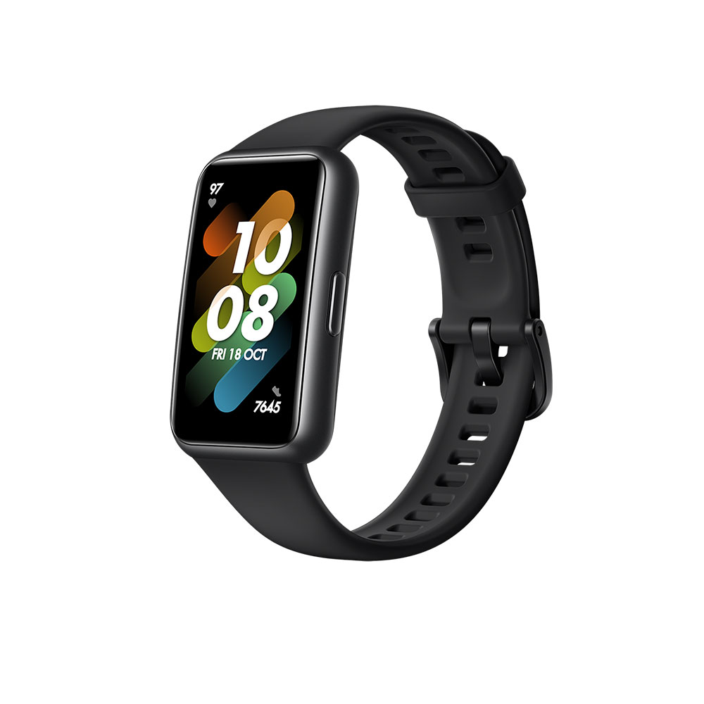 RELOJ SMARTWATCH HUAWEI BAND7 LEA B19 RELOJ PANTALLA TACTIL AMOLED 1.47 NEGRO Envios a todo el Pais